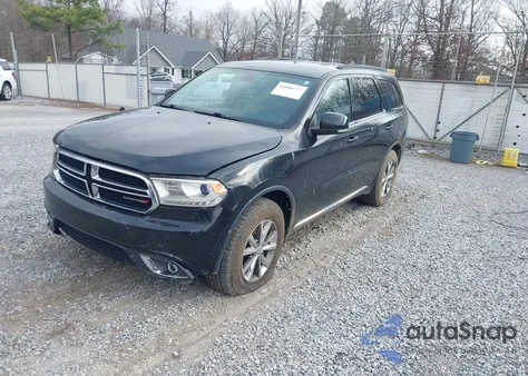 2014 Dodge Durango Limited z USA, uszkodzony, nr VIN 1C4RDJDG8EC502575